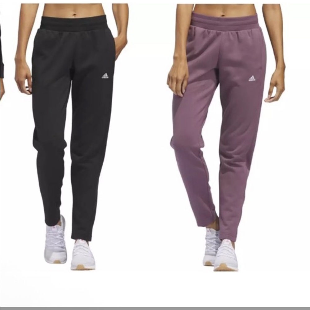 Adidas Women’s Relaxed Fit Tapered Legs Fleece Pants